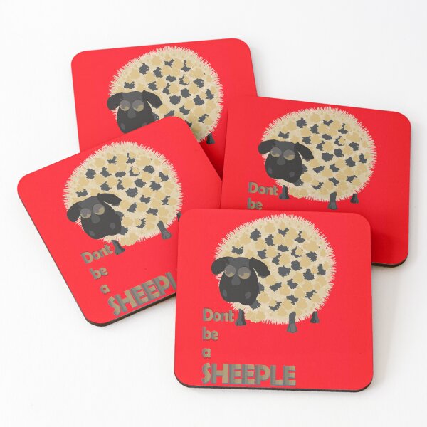 Item preview,  Dont be a Sheeple_Motivational art. designed and sold by SueSakpal.