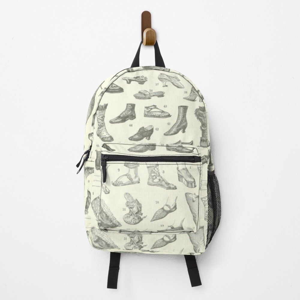 Mochila «Zapatos antiguos» de bluespecsstudio | Redbubble