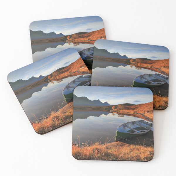 Item preview, Boat in morning light (Loch Hakel) designed and sold by bitm2007.