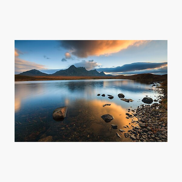 Item preview, Reflections of sunset (Loch Hakel) designed and sold by bitm2007.
