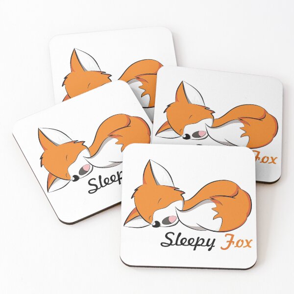 Item preview, Cute Sleepy Fox designed and sold by Happy Kwitty.
