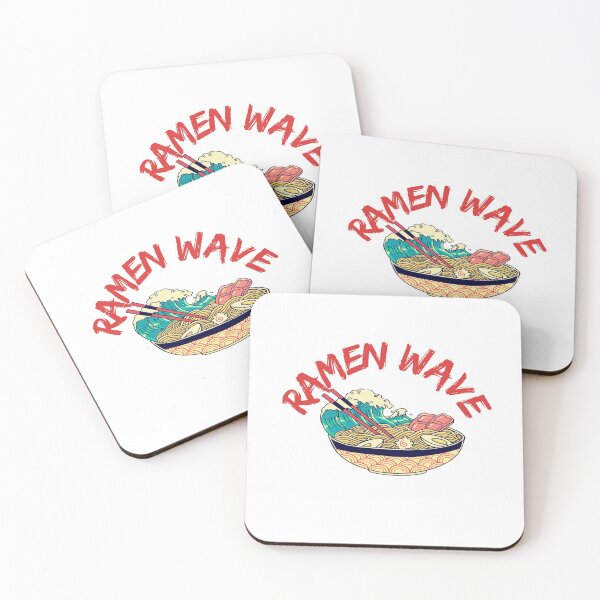 Item preview, Kawaii Wave Ramen Cute Anime Ramen Japanese Noodles Lovers designed and sold by enjoytheshirt.