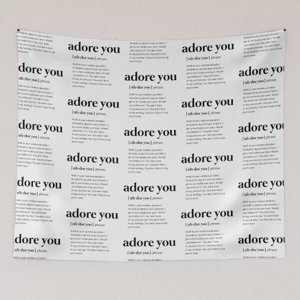 Item preview, adore you by harry styles designed and sold by arabelaa.