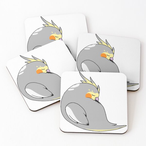 Item preview, Sleepy Cockatiel designed and sold by ZepherLoo.