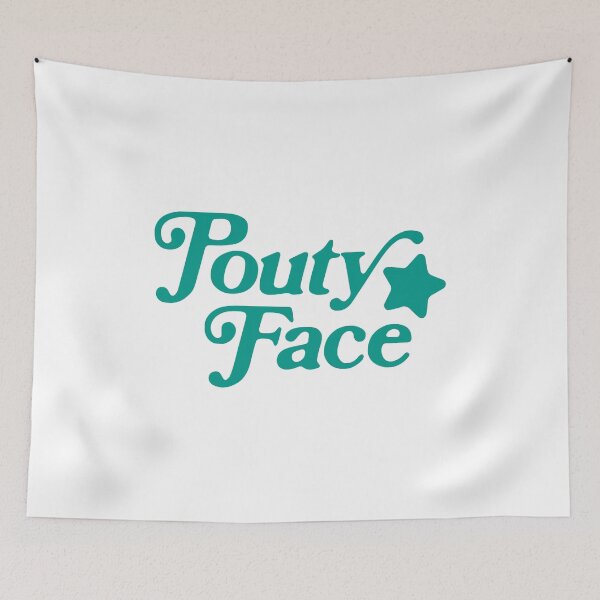 Item preview, Addison Rae Pouty Face Aqua designed and sold by cloudvity.