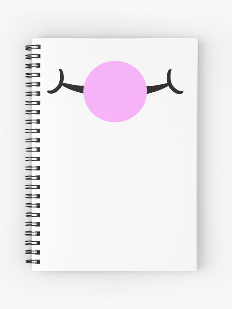 Roblox Bubble Trouble Bubblegum Face Roblox Spiral Notebook By Ludivinedupont Redbubble - roblox spiral notebooks redbubble