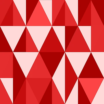 Artwork thumbnail, Square Diamond Color Pattern - Red by Slappers