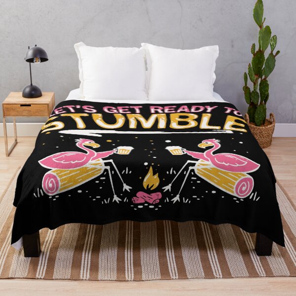 Item preview, Flamingos At Campfire Gifts - Let's Get Ready To Stumble  designed and sold by Sandra78.