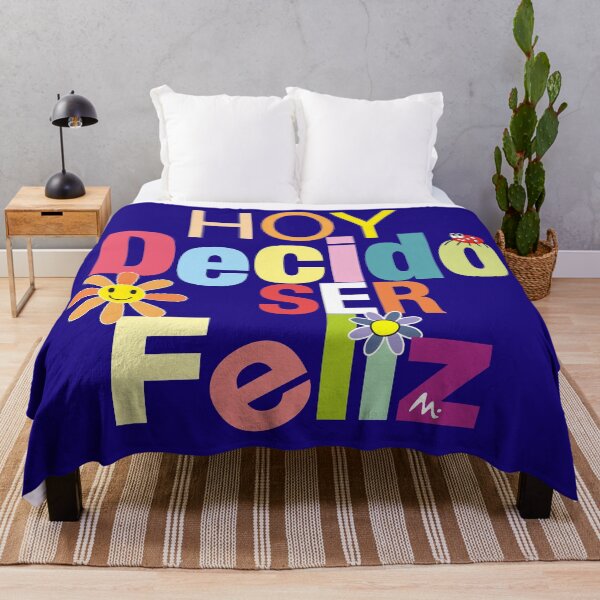 Item preview, Today I decide to be happy reminds you to spread happiness to the world and be happy at all times, dark background designed and sold by Miduart.