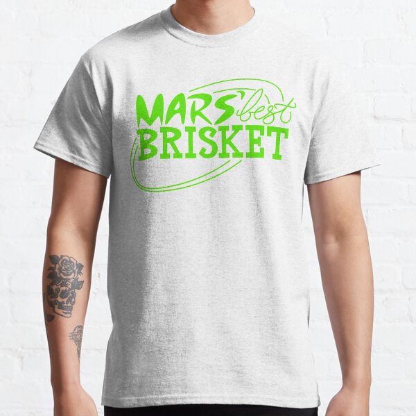 Mars' Best Brisket Official Crew Member (Black) Classic T-Shirt