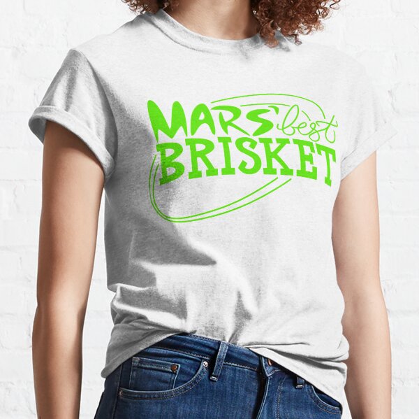 Mars' Best Brisket Official Crew Member (Black) Classic T-Shirt