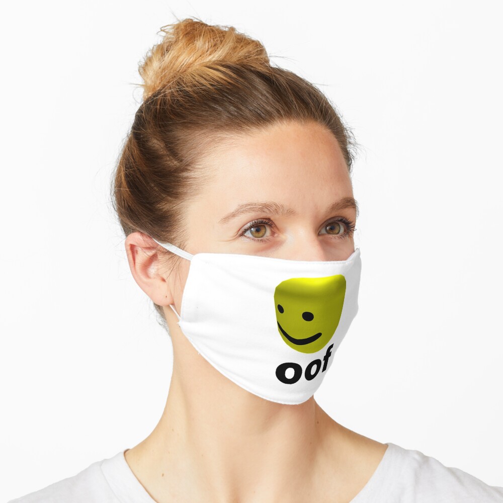 Roblox Oof Roblox Mask By Ludivinedupont Redbubble - why roblox oof is being removed youtube
