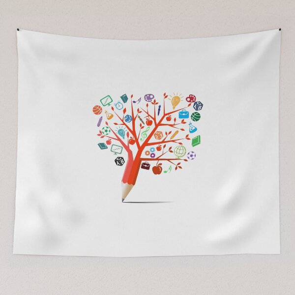 Item preview, Education Cartoon Tree designed and sold by egyptiano.