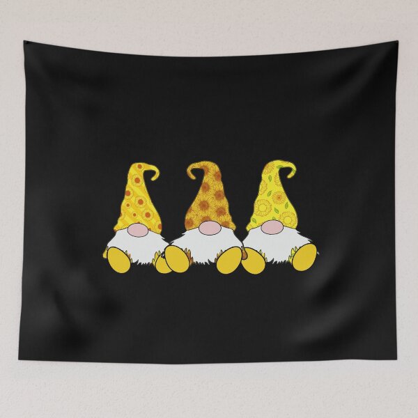 Item preview, Happy Harvest Nordic Gnome  Sunflowers Fall designed and sold by funnytshirtemp.