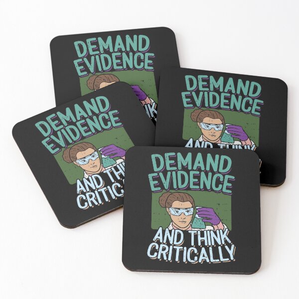 Item preview, Demand Evidence Think Critically Forensic Science designed and sold by Sandra78.