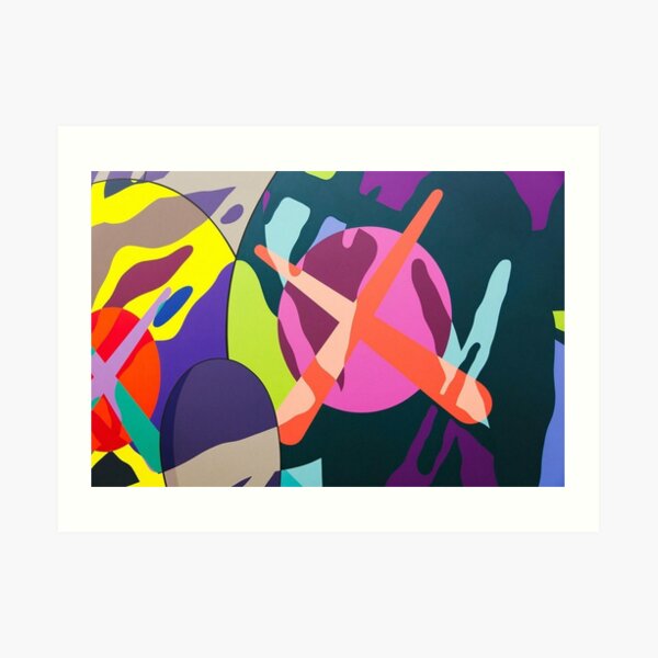 arte en lienzo colorido y fresco para habitaciones de adolescentes Lámina artística