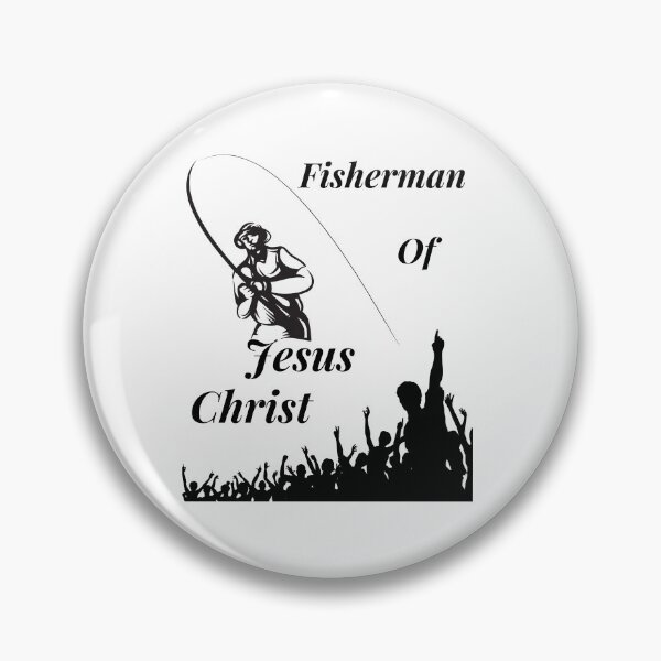Item preview, Fisherman of Jesus Christ Graphic Short Sleeve T-shirt, Mug, Wall Art, Hoodies, Cellphone Accessories, & More  designed and sold by littlebluehouse.