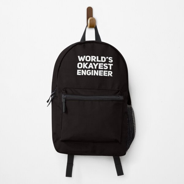 Item preview, World's Okayest Engineer designed and sold by Esmilna Castillo.