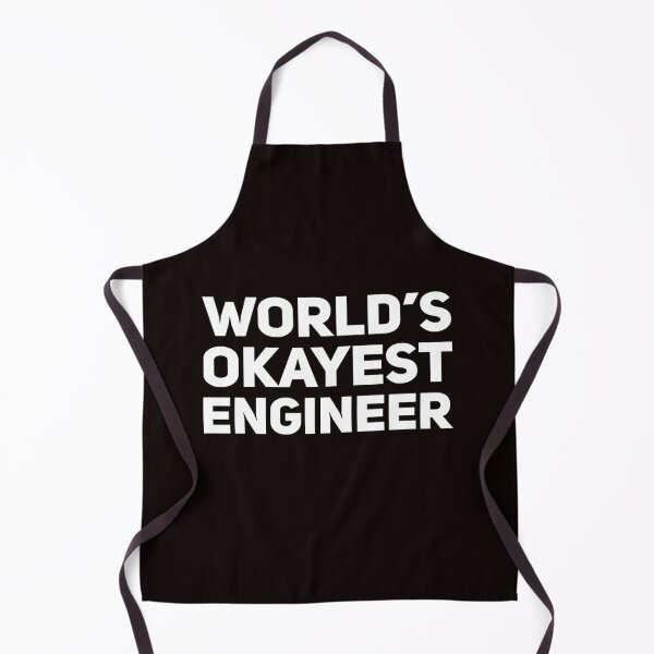 Item preview, World's Okayest Engineer designed and sold by Esmilna Castillo.