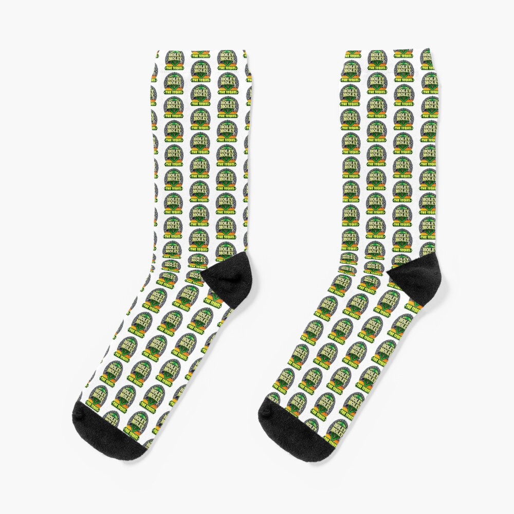 "Holey Moley abc Season 2, fun gift 2021" Socks by murad2020 Redbubble