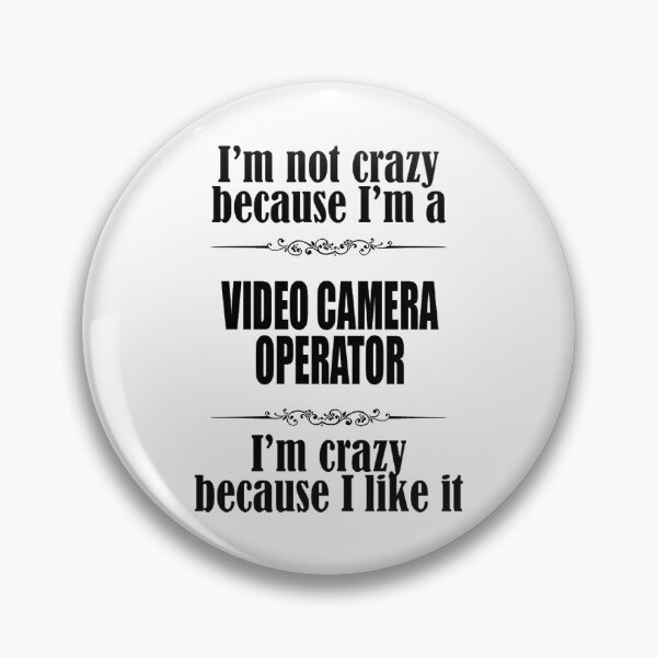 Item preview, Video Camera Operator Gift | Present For Men Women designed and sold by CreaComMerch.