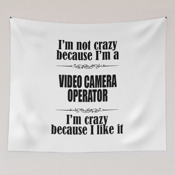 Item preview, Video Camera Operator Gift | Present For Men Women designed and sold by CreaComMerch.