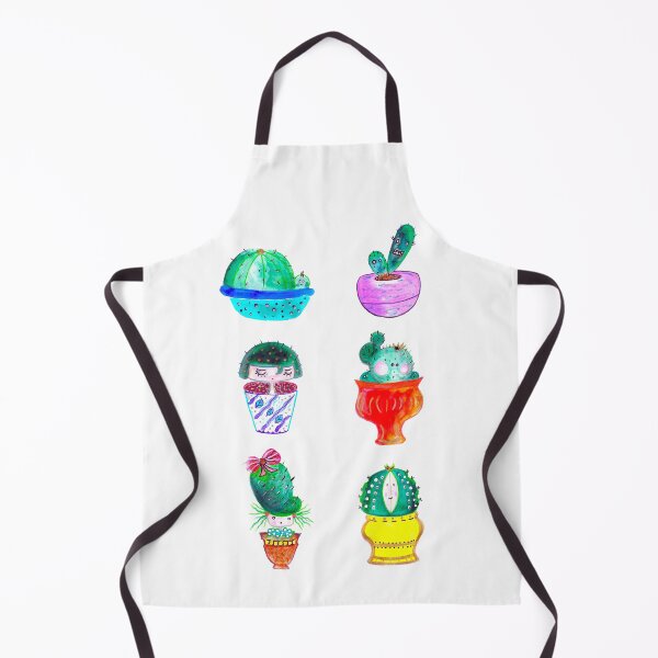 Item preview, Cute Cactus Characters In Vases - Watercolor designed and sold by Negin Mf Designs.