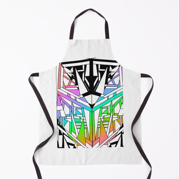 Item preview, Geometric Pattern Rainbow Mask designed and sold by SoLittleSteph.