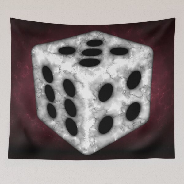 Item preview, Marble Die (Dice) for Epic Gamers designed and sold by SolarCross.