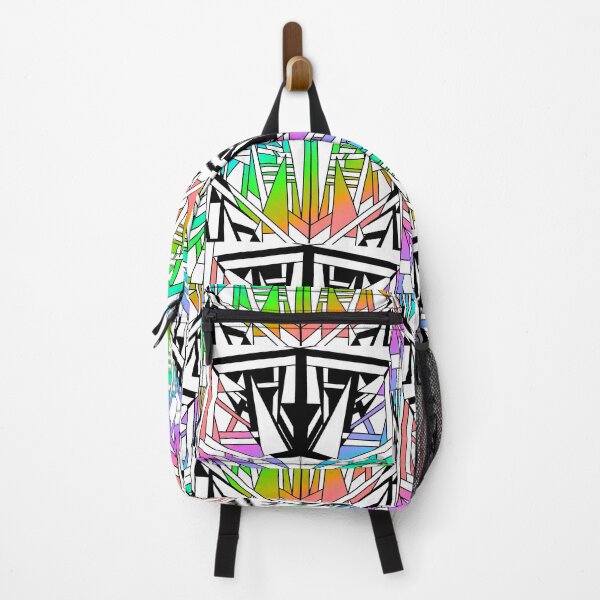 Item preview, Geometric Pattern Rainbow Mask designed and sold by SoLittleSteph.