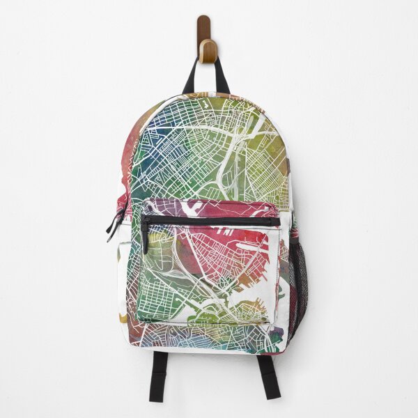 Item preview, Boston Watercolor Map by Zouzounio Art designed and sold by zouzounioart.