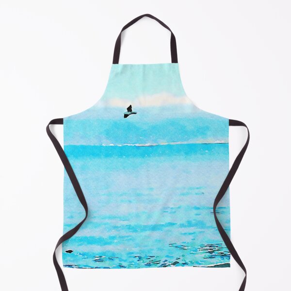 Item preview, Seagull in flight on the blue sea designed and sold by Giuseppe Cocco.
