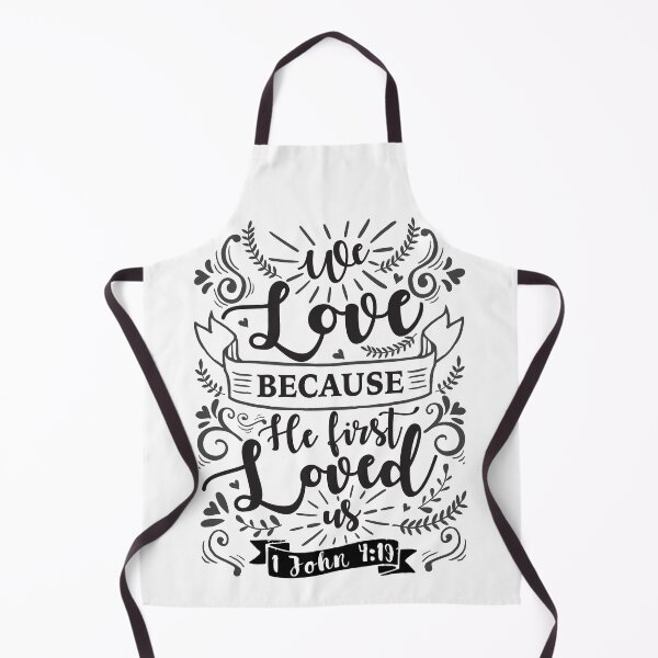 Item preview, 1 John 4:19 We Love Because He First Loved Us designed and sold by plushism.