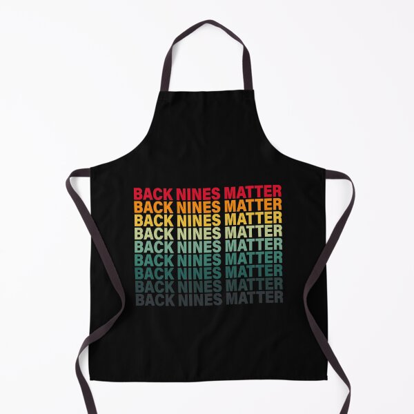 Item preview, BACK NINES MATTER, REPEATED RETRO VINTAGE designed and sold by TheFirstOne.