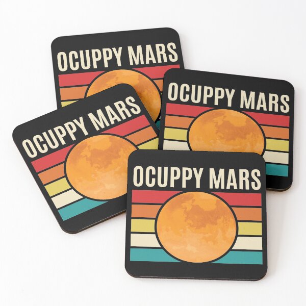Item preview, Occupy Mars Retro designed and sold by AmpersandCuster.