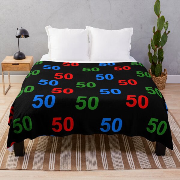 Item preview, number motif, gifts, 50, colourful designed and sold by Kirei-Lily.