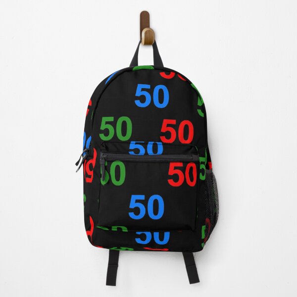 Item preview, number motif, gifts, 50, colourful designed and sold by Kirei-Lily.