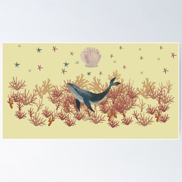 Item preview, Stargazing Whale designed and sold by BeataKarlik.
