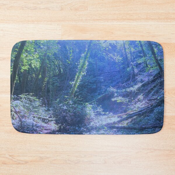 Item preview, Italian forest bright green with pink shades in summer designed and sold by Mirko Torresi.
