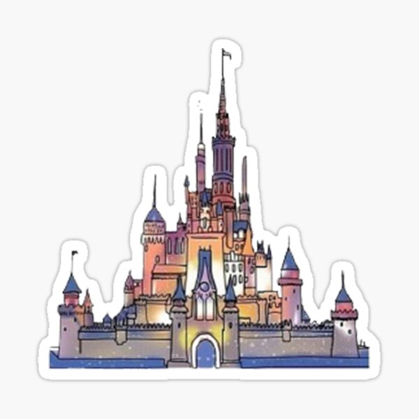 Disney World Castle Sticker