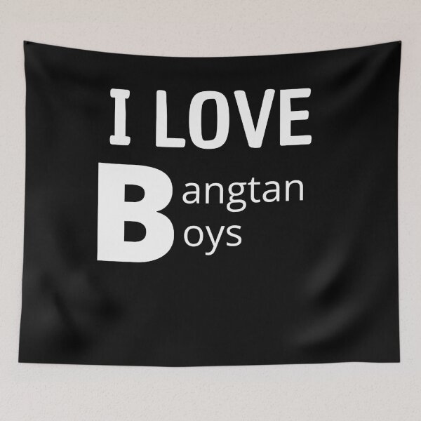 Item preview, I love Bangtan boys Dynamite BTS south Korean music boy band design designed and sold by AnujShah7.