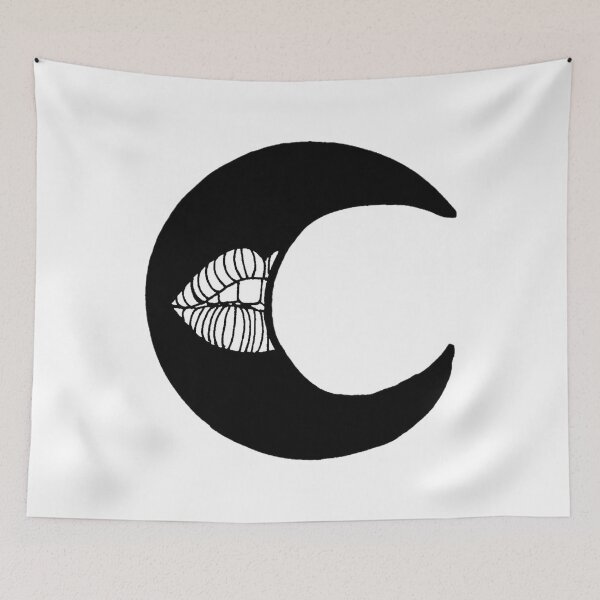 Item preview, midnight moon lips designed and sold by Meritade.