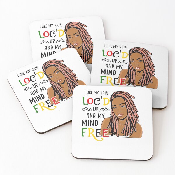 Item preview, I like my hair loc'd up and my mind free designed and sold by CarlosGray.