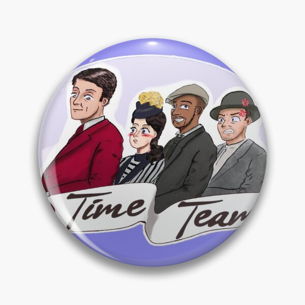 Artikelvorschau, Time Team v2 (hellblau) entworfen und verkauft von DaijiDoodles.