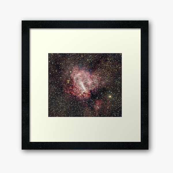 M17 (Swan/Omega Nebula) Framed Art Print