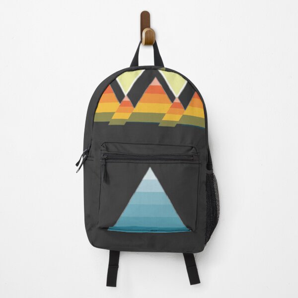 Item preview, beautiful mountain illustration in triangle designed and sold by The Pattern Artist.