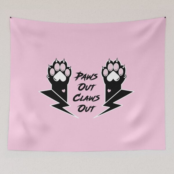 Item preview, Paws out Claws Out designed and sold by sophiedoodle.