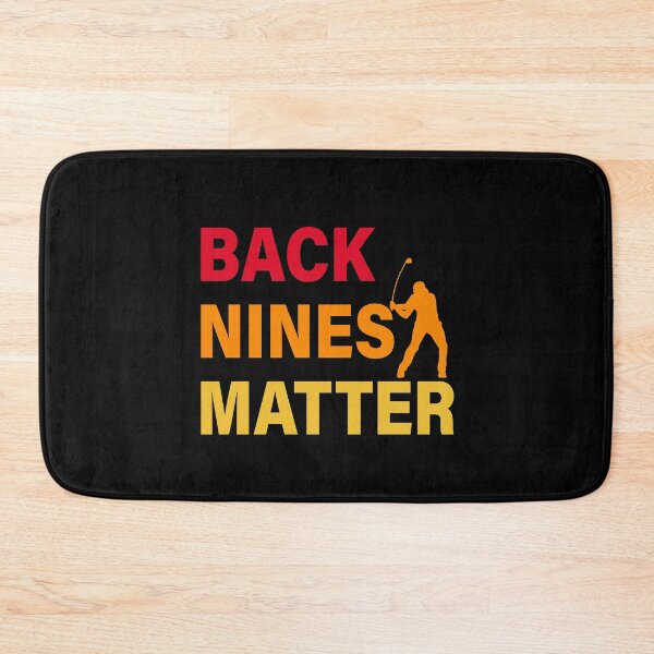 Item preview, BACK NINES MATTER, GOLF RETRO VINTAGE designed and sold by TheFirstOne.