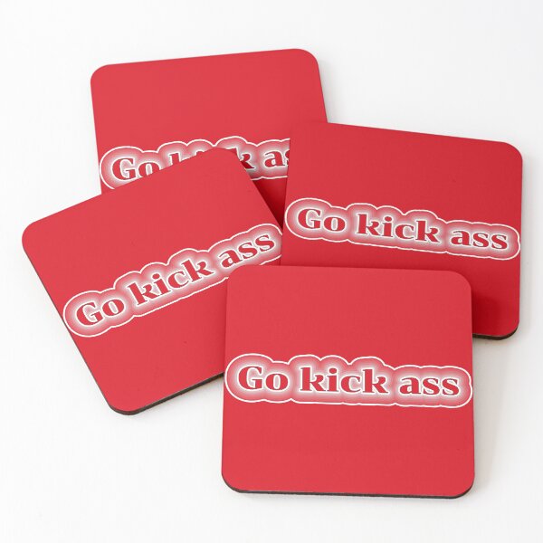 Item preview, Go kick ass | empowering designed and sold by ShadowstarArt.