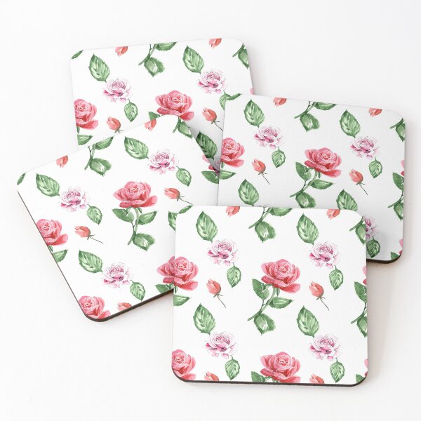 Item preview, Rose flowers nature floral pattern designed and sold by ausgefuchst.